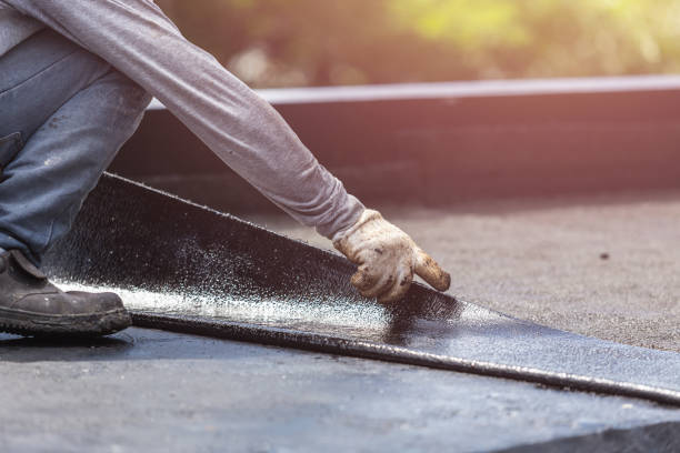 Professional Crawl Space Encapsulation technician working in Liberty, IN